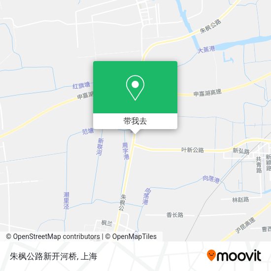 朱枫公路新开河桥地图