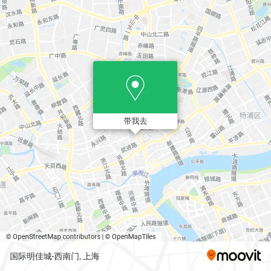 国际明佳城-西南门地图
