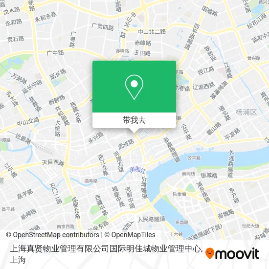 上海真贤物业管理有限公司国际明佳城物业管理中心地图