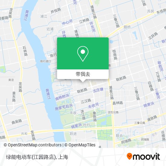 绿能电动车(江园路店)地图