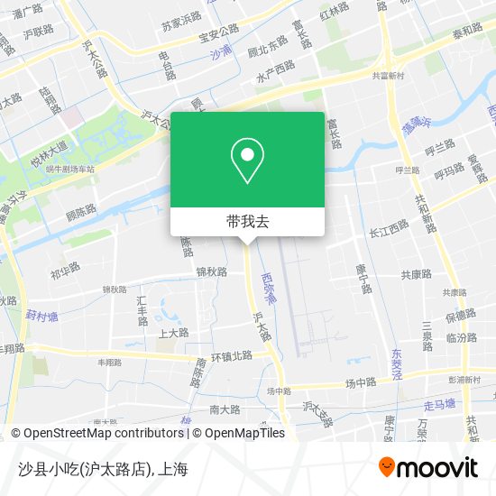 沙县小吃(沪太路店)地图