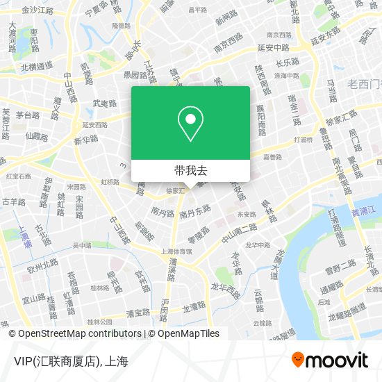 VIP(汇联商厦店)地图