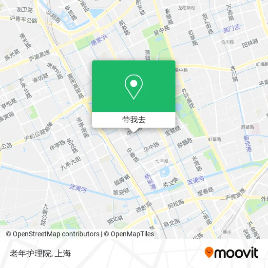 老年护理院地图