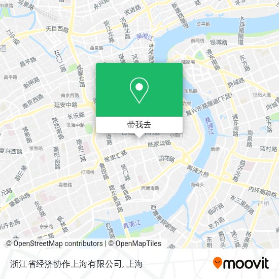 浙江省经济协作上海有限公司地图