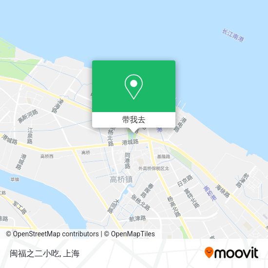 闽福之二小吃地图
