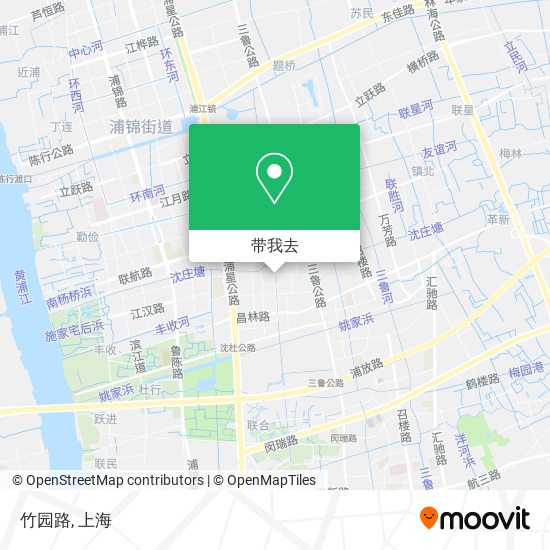 竹园路地图