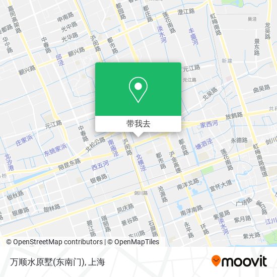 万顺水原墅(东南门)地图