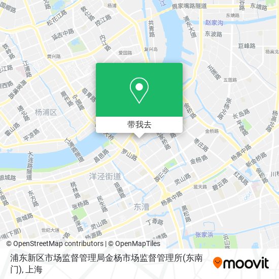 浦东新区市场监督管理局金杨市场监督管理所(东南门)地图