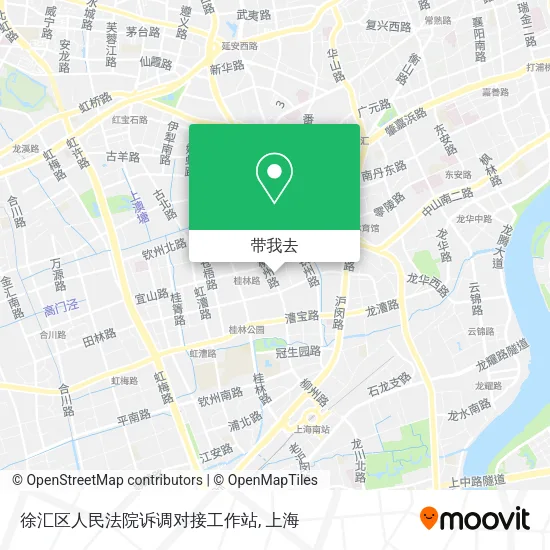 徐汇区人民法院诉调对接工作站地图