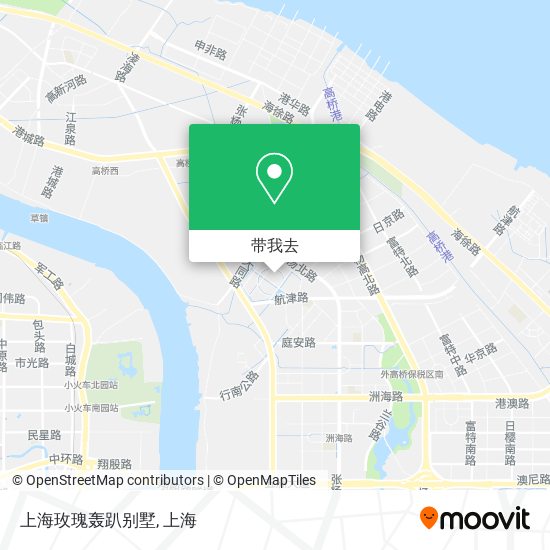 上海玫瑰轰趴别墅地图