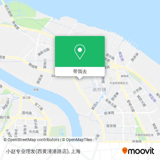 小赵专业理发(西黄潼港路店)地图