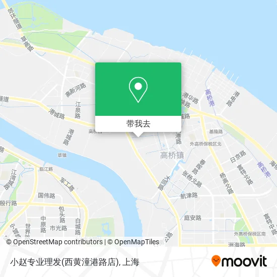 小赵专业理发(西黄潼港路店)地图