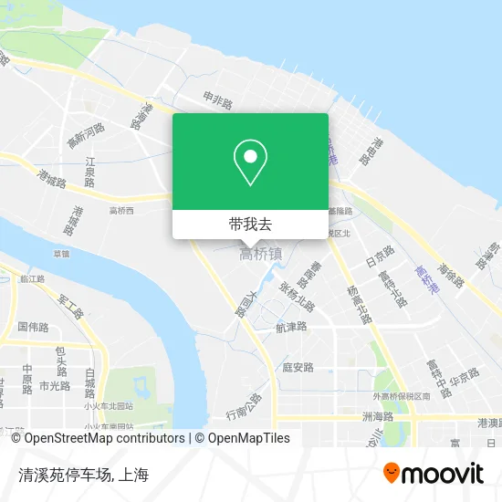 清溪苑停车场地图