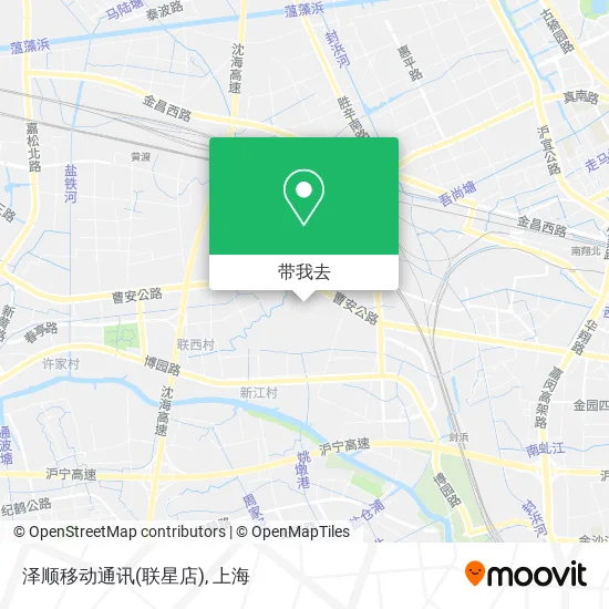 泽顺移动通讯(联星店)地图