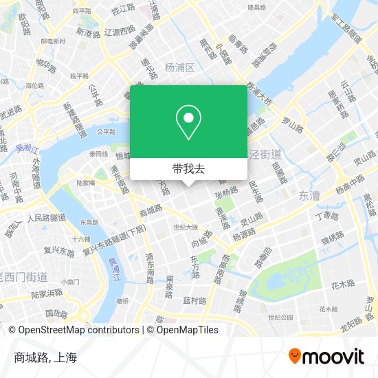 商城路地图