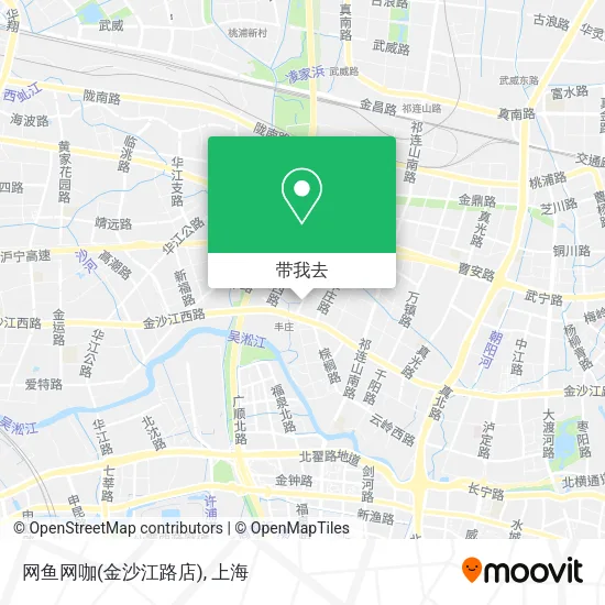 网鱼网咖(金沙江路店)地图