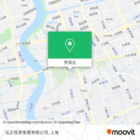 泓正投资发展有限公司地图