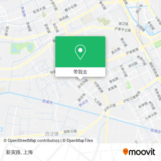 新寅路地图