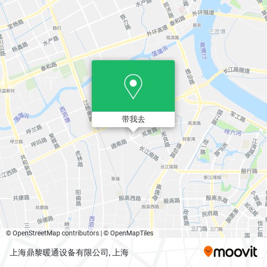 上海鼎黎暖通设备有限公司地图