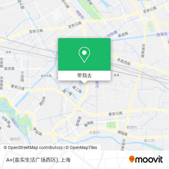 A+(嘉实生活广场西区)地图