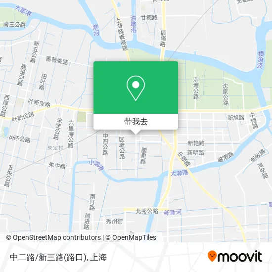 中二路/新三路(路口)地图