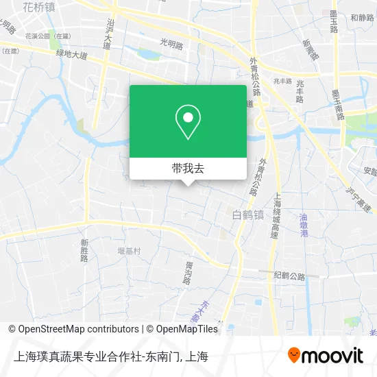 上海璞真蔬果专业合作社-东南门地图