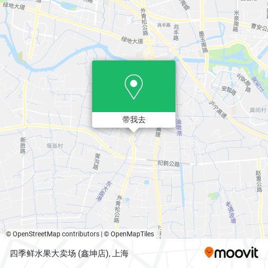 四季鲜水果大卖场  (鑫坤店)地图