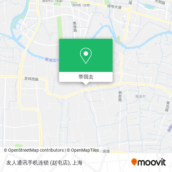 友人通讯手机连锁  (赵屯店)地图