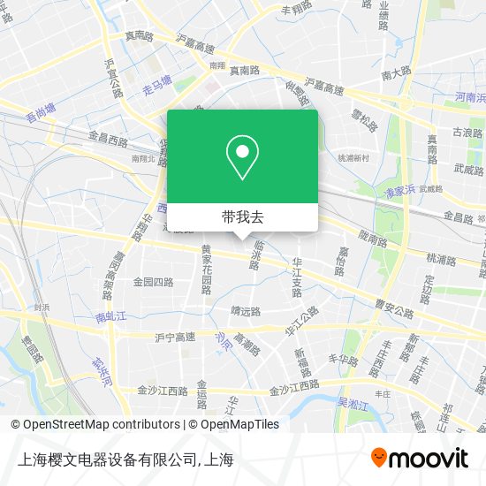 上海樱文电器设备有限公司地图