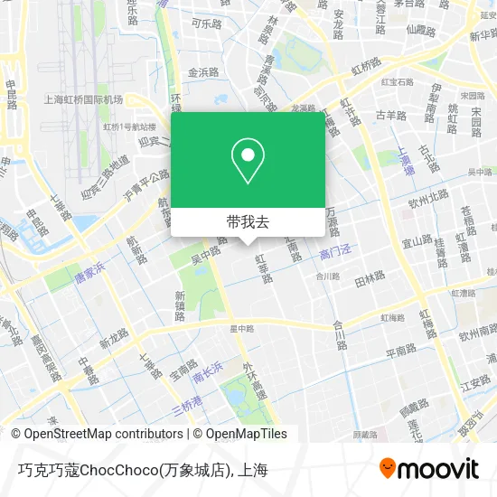 巧克巧蔻ChocChoco(万象城店)地图