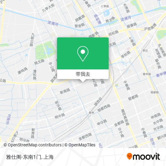 雅仕阁-东南1门地图