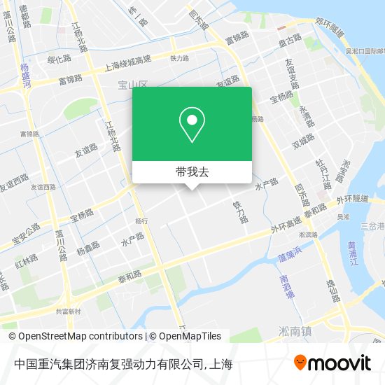 中国重汽集团济南复强动力有限公司地图