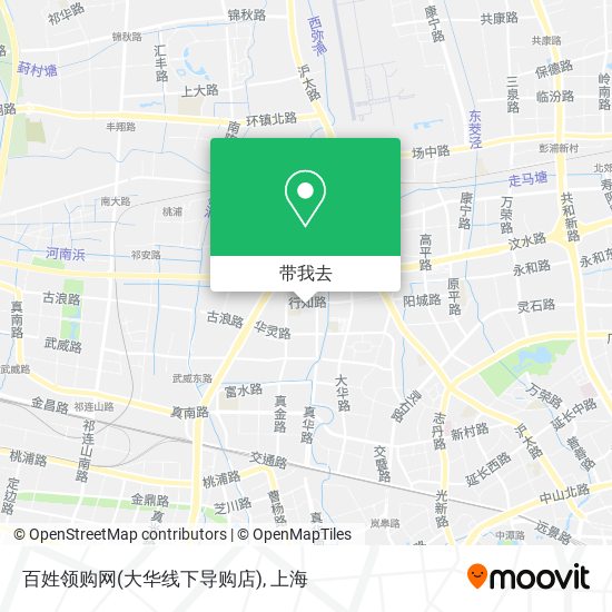 百姓领购网(大华线下导购店)地图