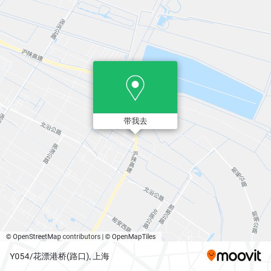 Y054/花漂港桥(路口)地图