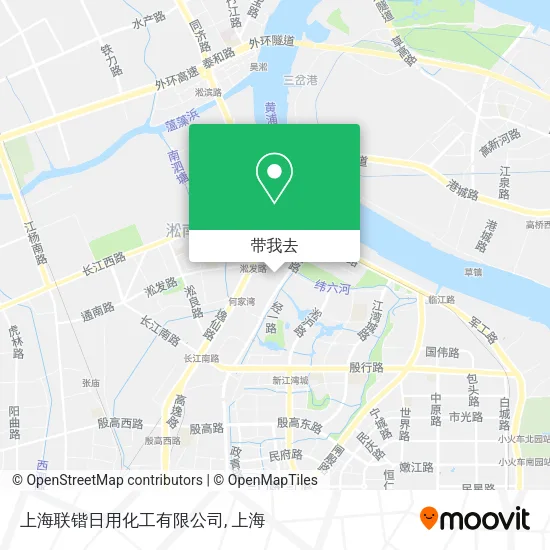 上海联锴日用化工有限公司地图