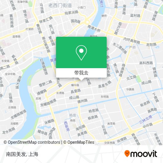 南国美发地图