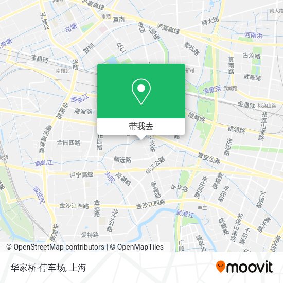 华家桥-停车场地图
