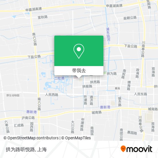 拱为路听悦路地图