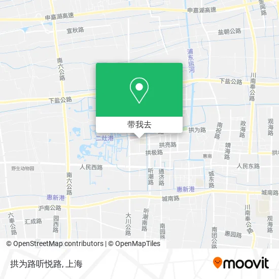 拱为路听悦路地图