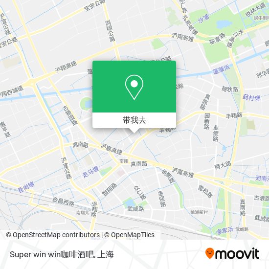 Super win win咖啡酒吧地图