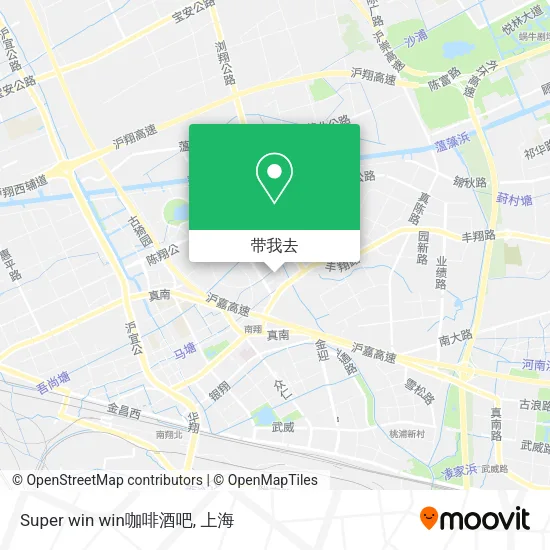 Super win win咖啡酒吧地图