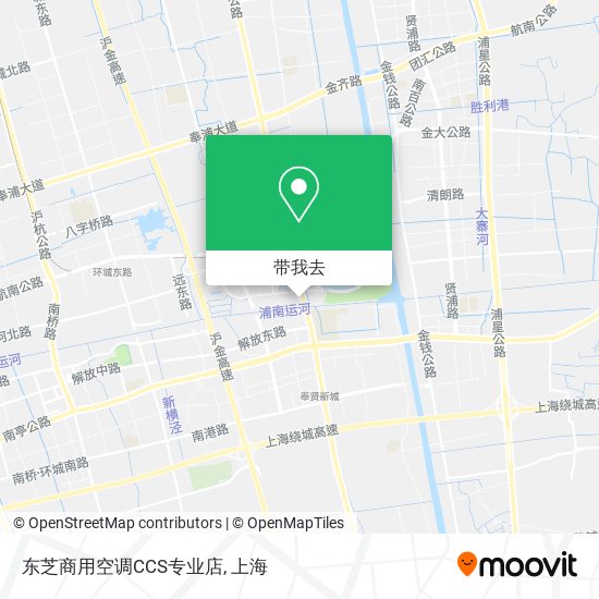 东芝商用空调CCS专业店地图