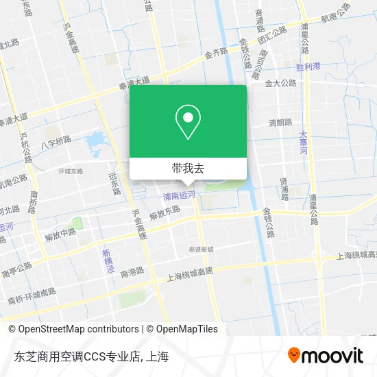 东芝商用空调CCS专业店地图