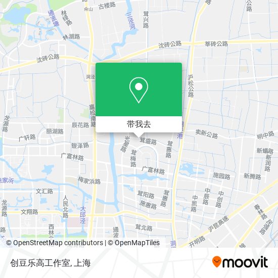 创豆乐高工作室地图