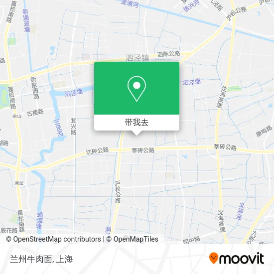 兰州牛肉面地图