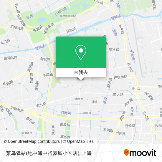 菜鸟驿站(地中海中裕豪庭小区店)地图