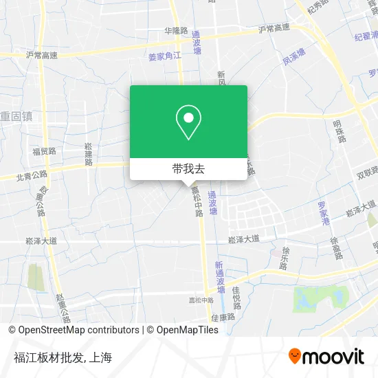 福江板材批发地图