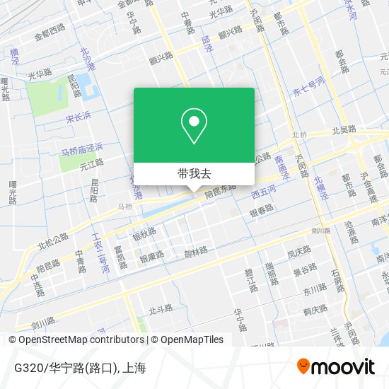 G320/华宁路(路口)地图