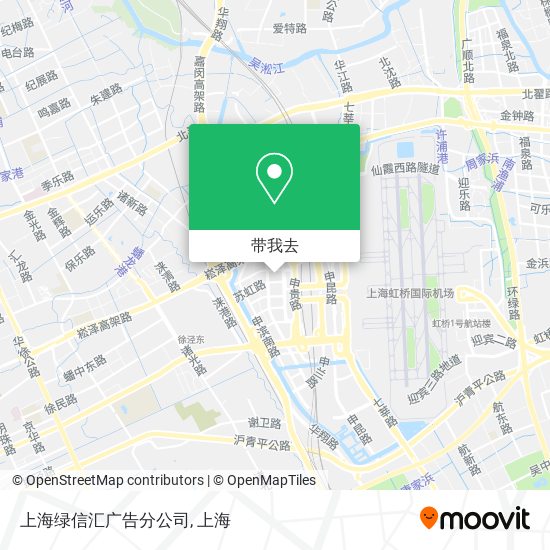 上海绿信汇广告分公司地图