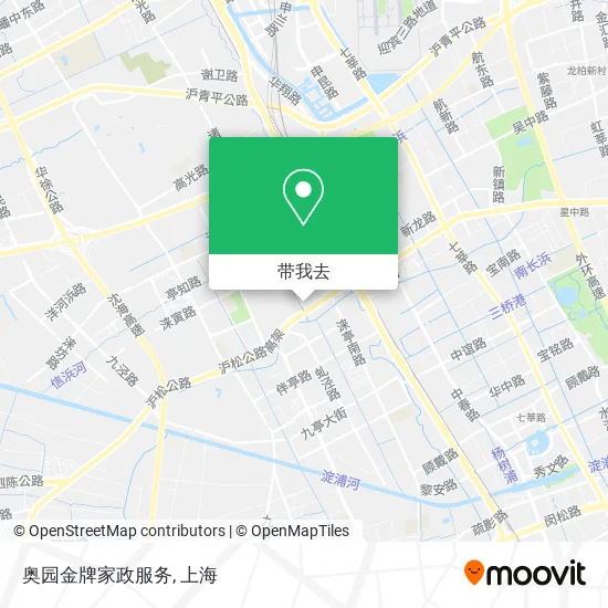 奥园金牌家政服务地图